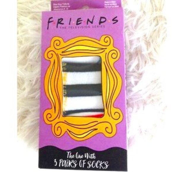 Friends Low Cut Ankle Socks Pack of 3 - Picture 1 of 7